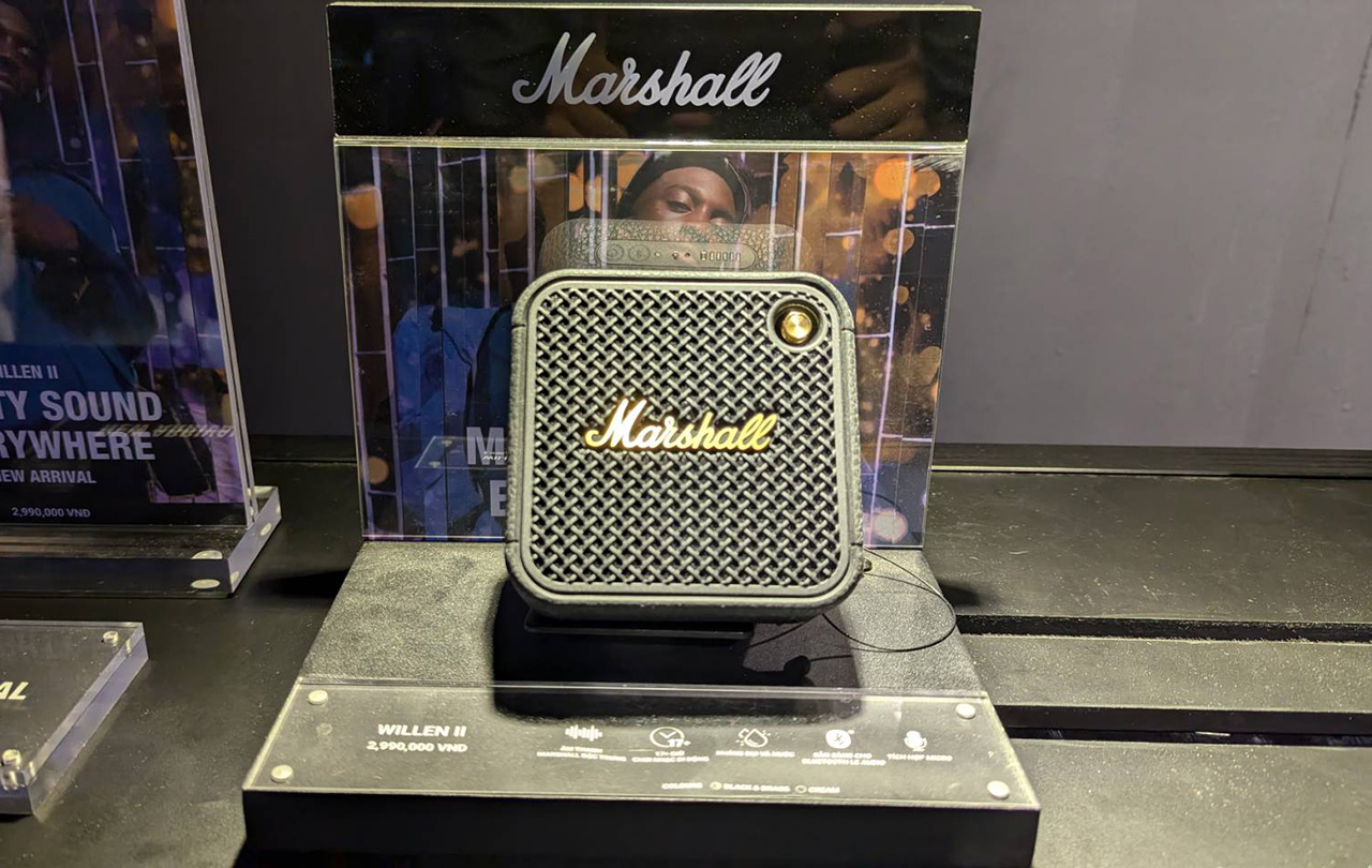 Marshall Willen II có thiết kế nhỏ gọn