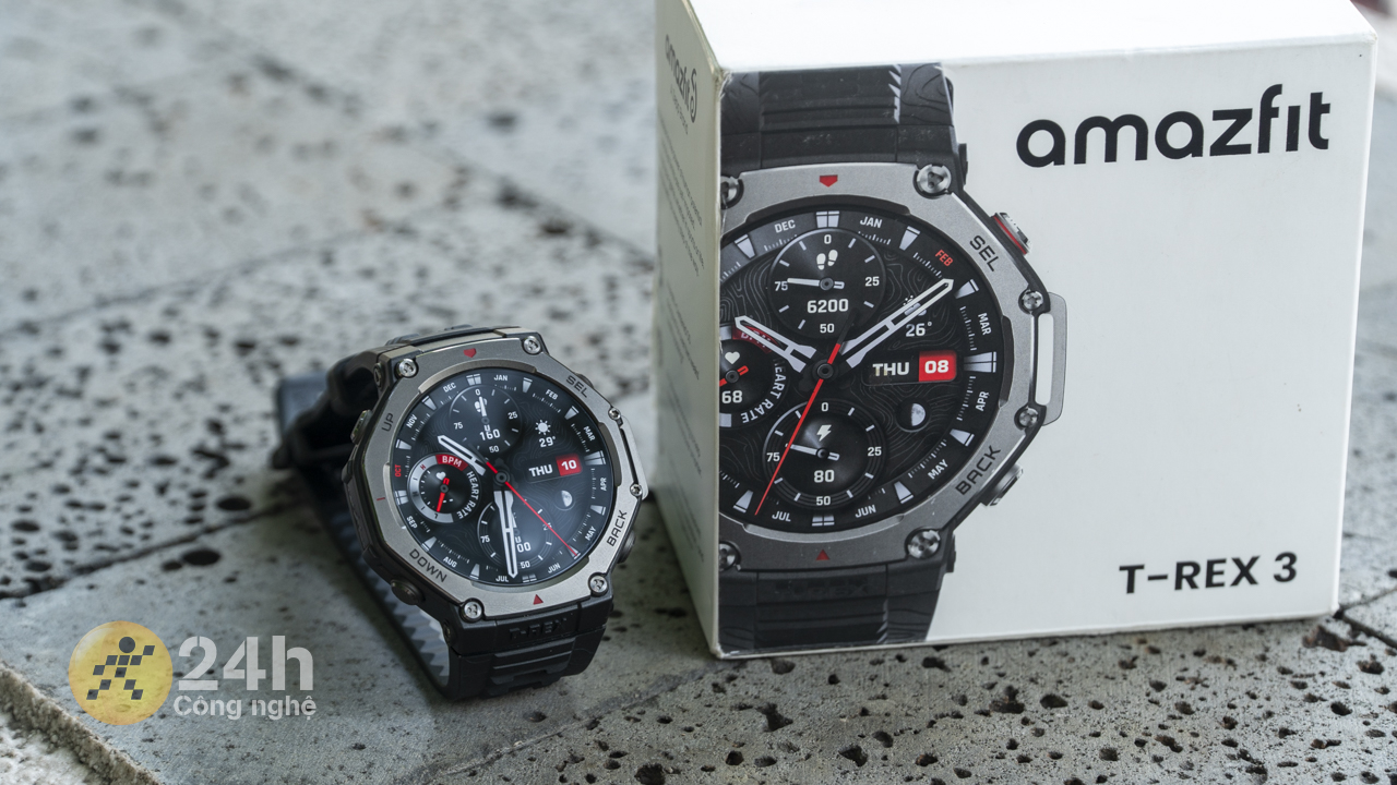 Amazfit T-Rex 3 là một sản phẩm chuyên cho việc tập luyện rất đáng mua hiện nay.