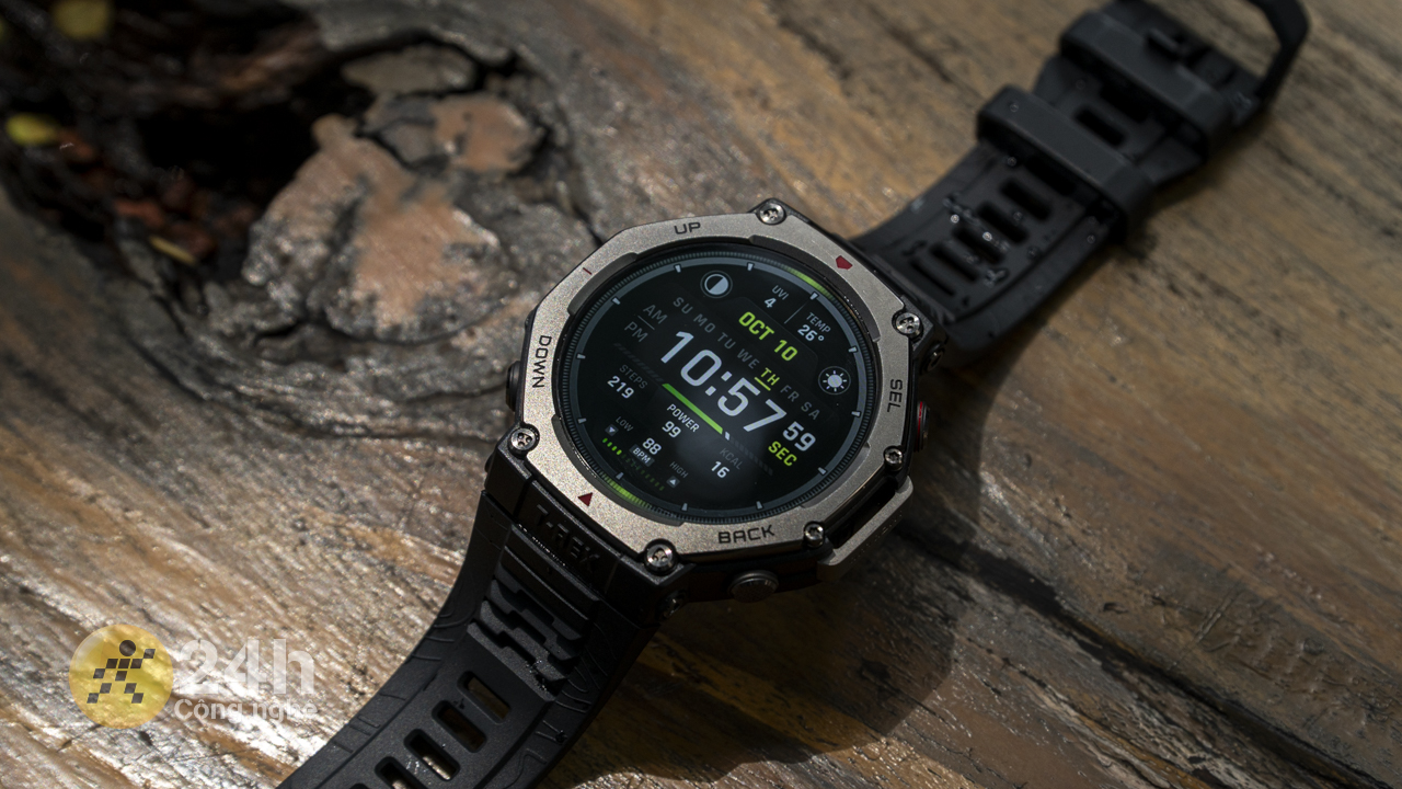 Phần thân của Amazfit T-Rex 3 còn được hoàn thiện từ polyme với độ bền rất cao.