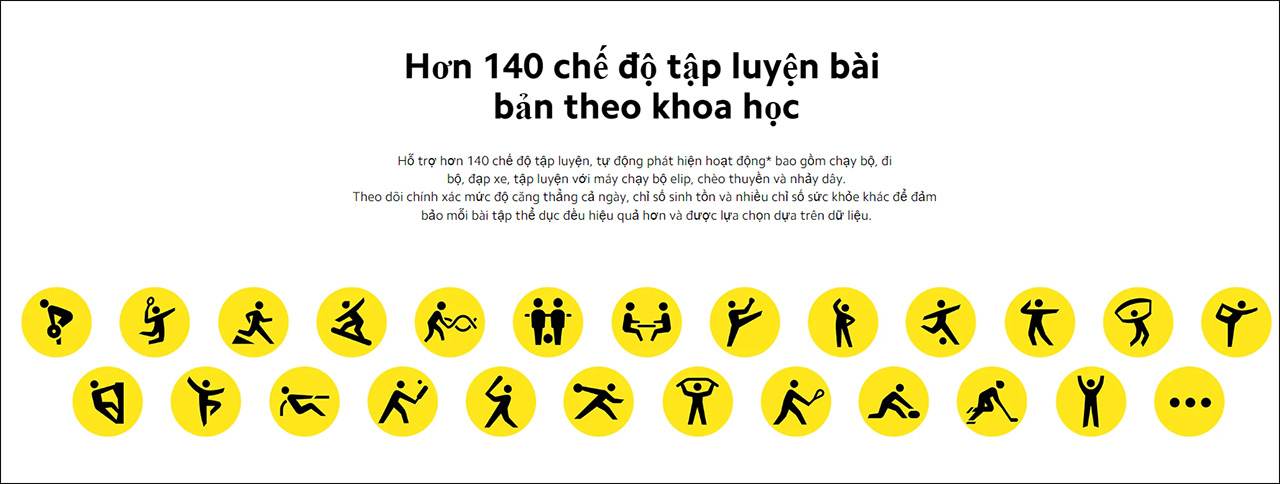 Redmi Watch 5 Lite và Watch 5 Active đều được hỗ trợ hơn 140 bài tập thể thao khác nhau