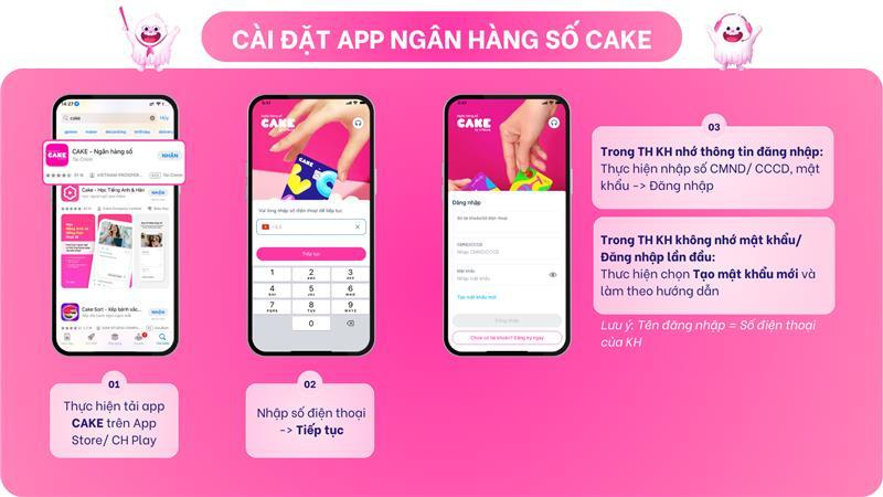 Cài đặt app