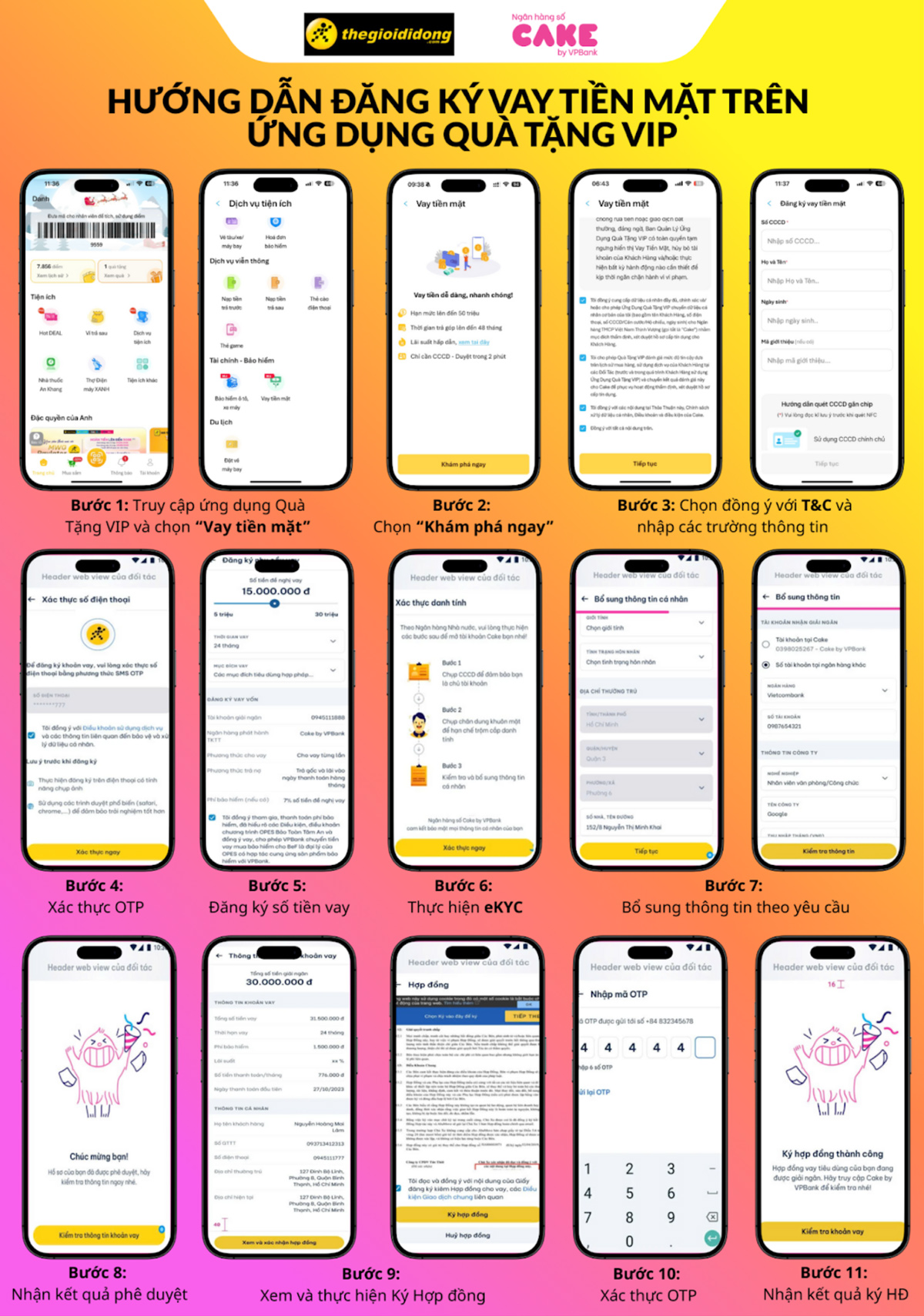 Cách đăng ký VAY TIỀN MẶT trên Ứng dụng Quà Tặng VIP Cách đăng ký VAY TIỀN MẶT trên Ứng dụng Quà Tặng VIP