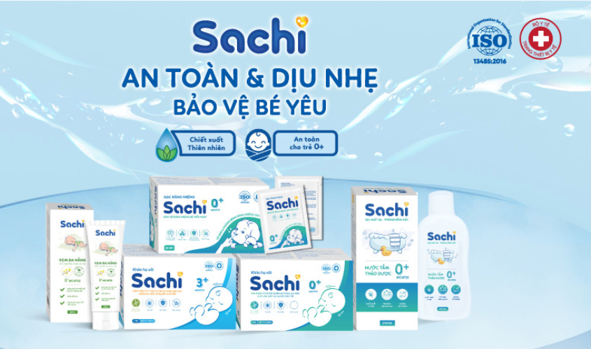 Hình ảnh các dòng sản phẩm của thương hiệu SACHi