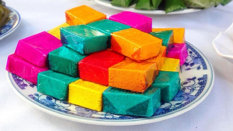Bánh in có thành phần chính là đường và bột nếp nên dễ gây tăng cân nếu ăn nhiều