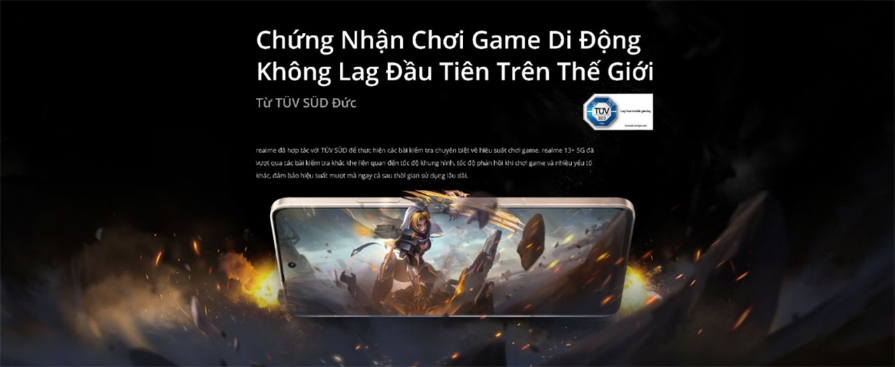 Chứng nhận không lag TUV SUD lần đầu tiên có mặt trên thế giới