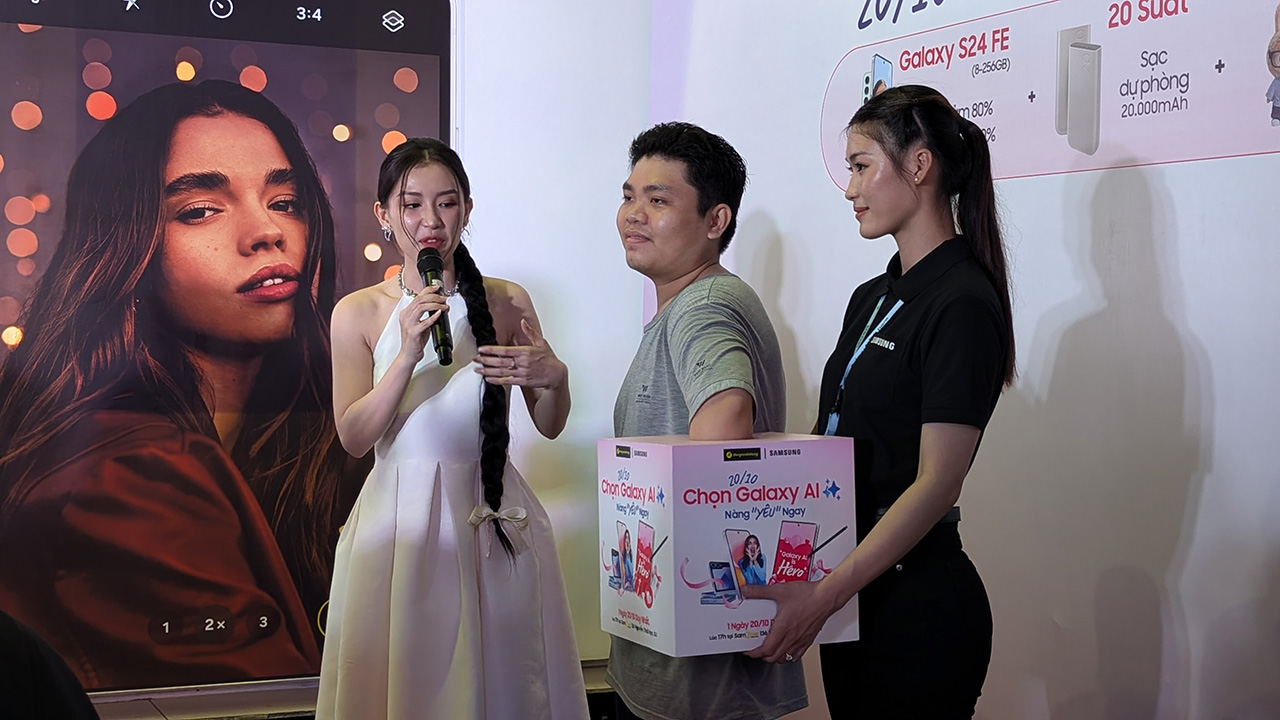 Mini game luckydraw chính thức diễn ra với không khí cực kỳ sôi động