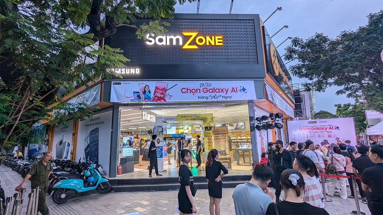 Toàn cảnh sự kiện trải nghiệm Thế Giới Di Động x Samsung