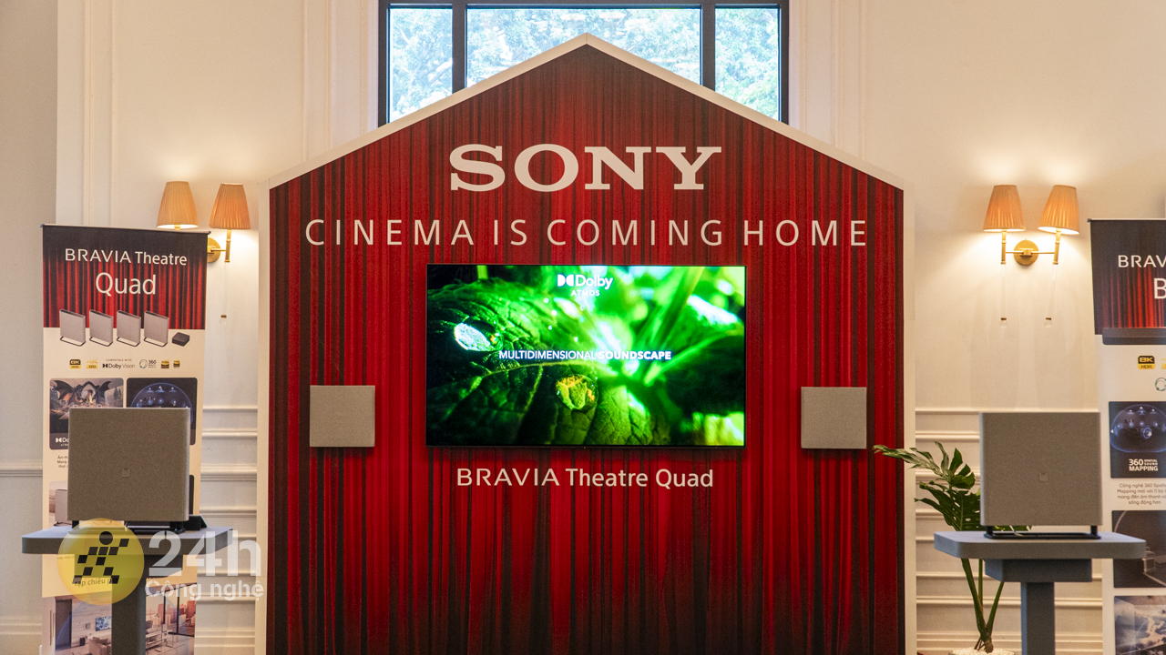 Sony BRAVIA Theatre Quad là sản phẩm loa cao cấp đáng dùng của Sony.