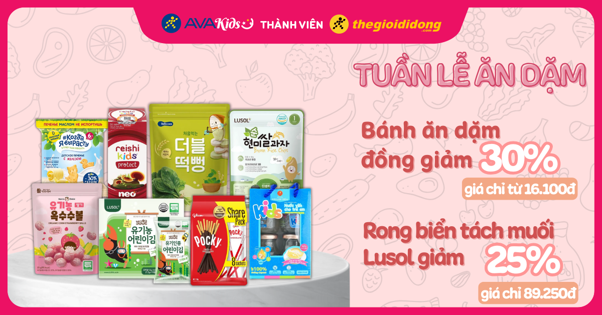 Tuần lễ bánh ăn dặm