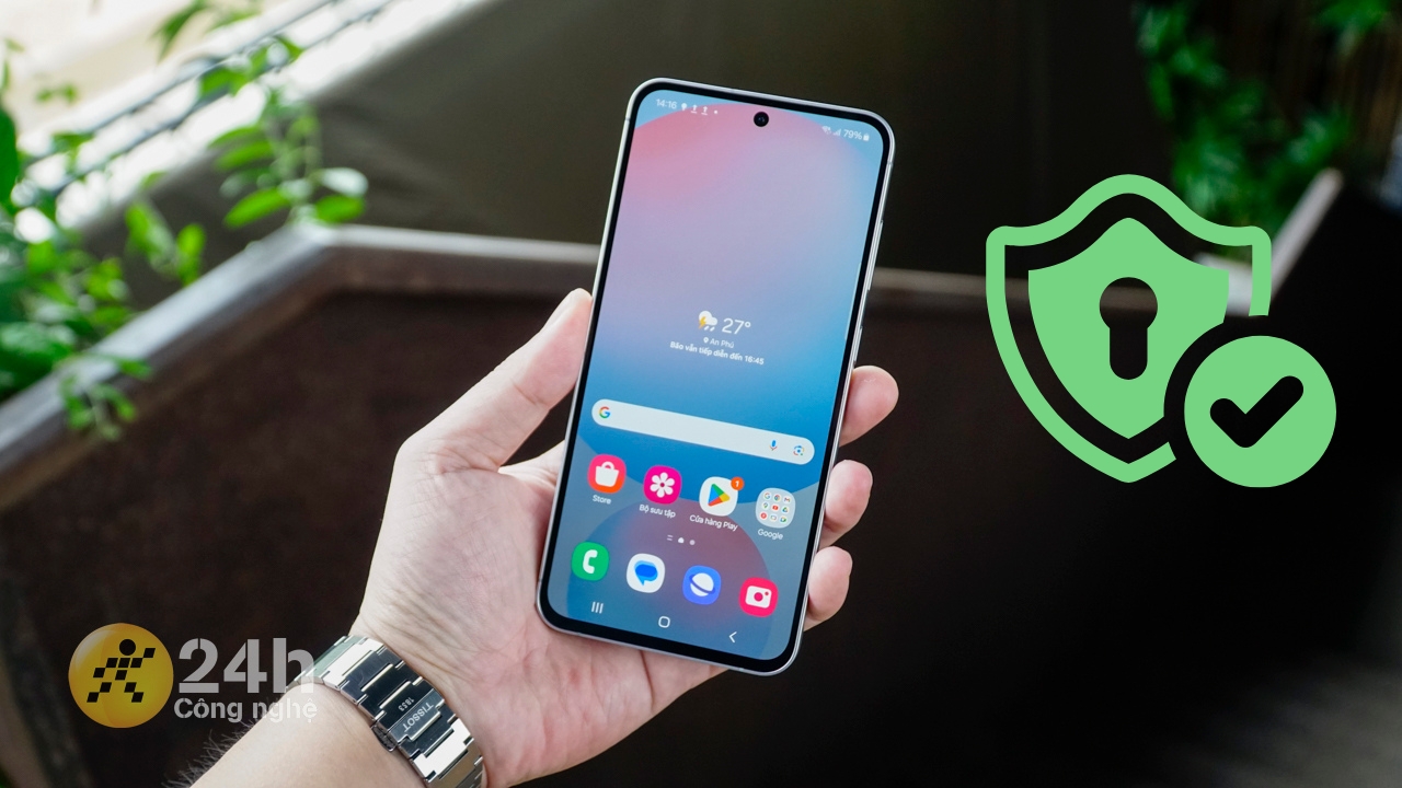 Cách bật bảo vệ chống trộm trên Samsung