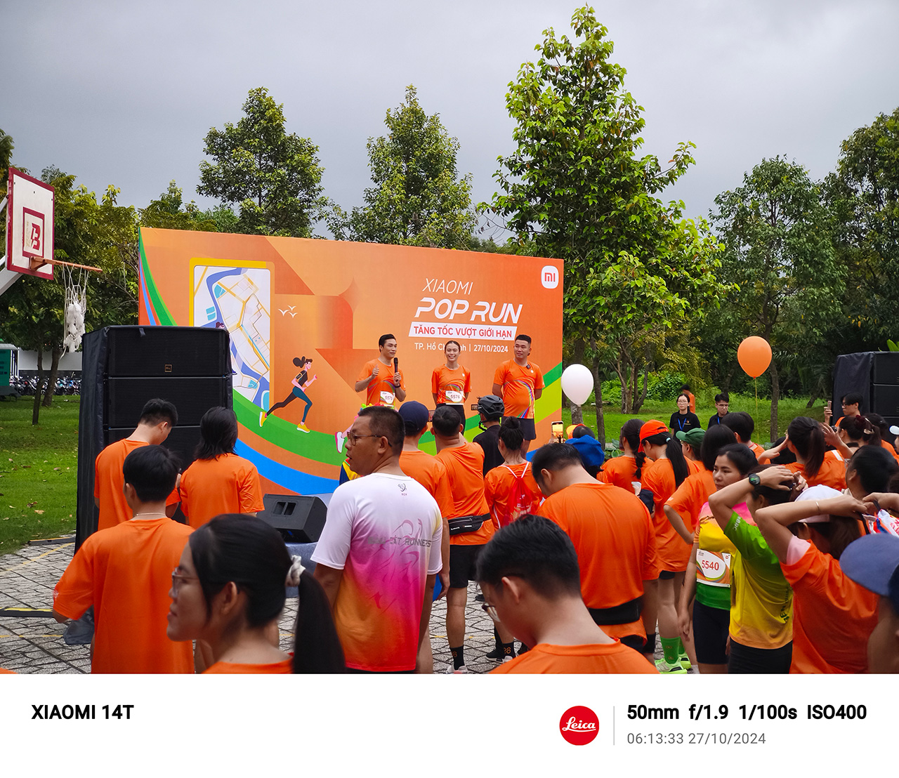 Rất đông các runners đã có mặt tại giải chạy Xiaomi POP Run 2024