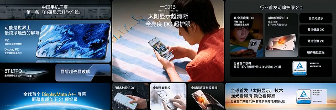 Toàn bộ thông số màn hình trên OnePlus 13 