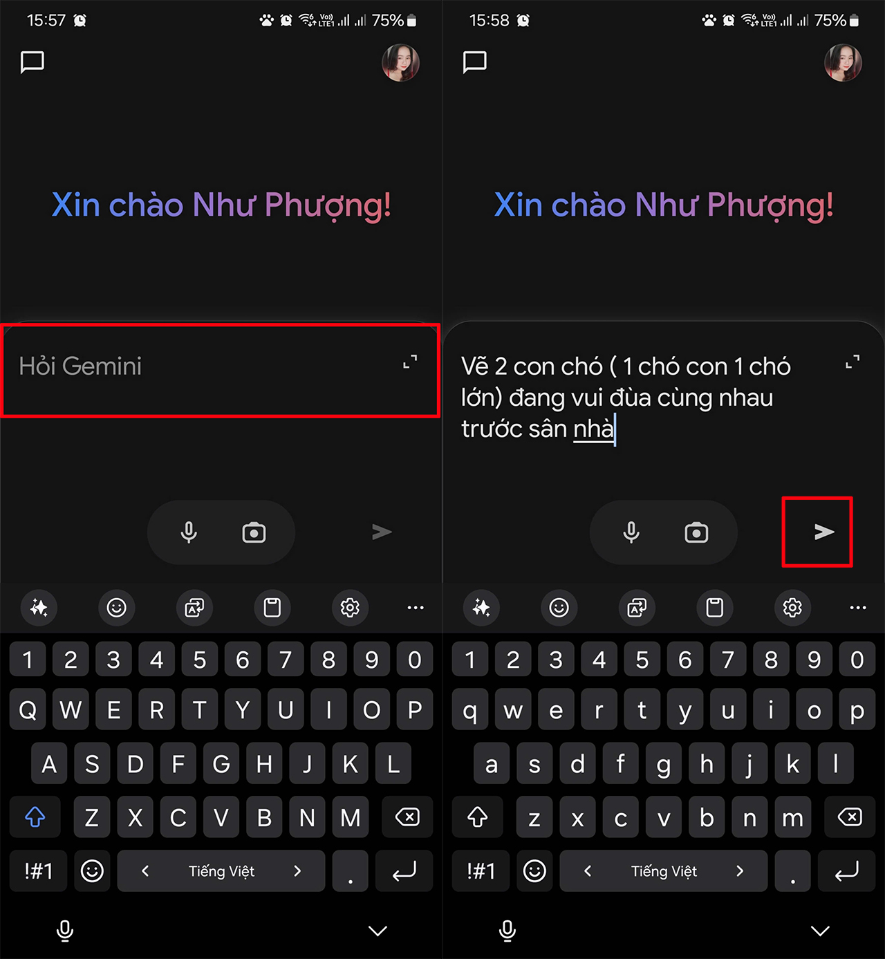 Cách tạo ảnh miễn phí bằng Imagen 3 trên Google Gemini