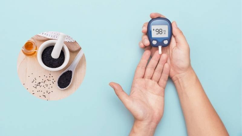 Mè đen giàu protein và chất béo lành mạnh, giúp kiểm soát đường huyết