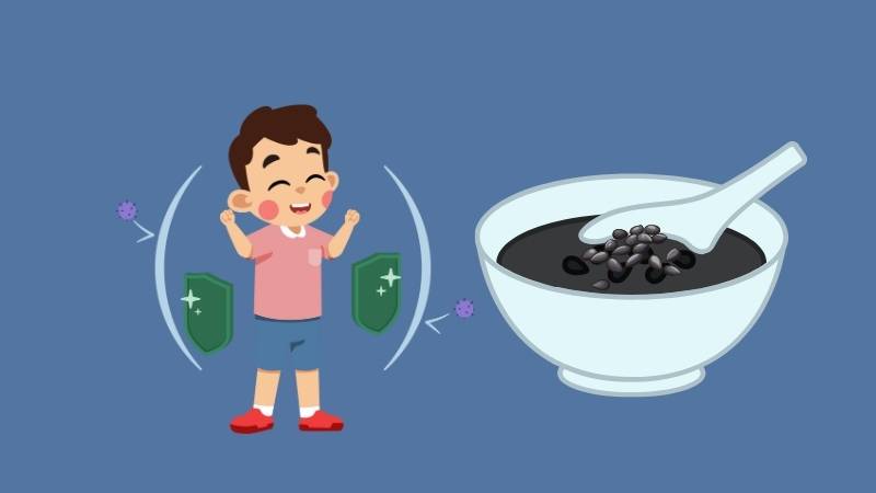 Hạt mè đen chứa nhiều dưỡng chất thiết yếu cho hệ miễn dịch