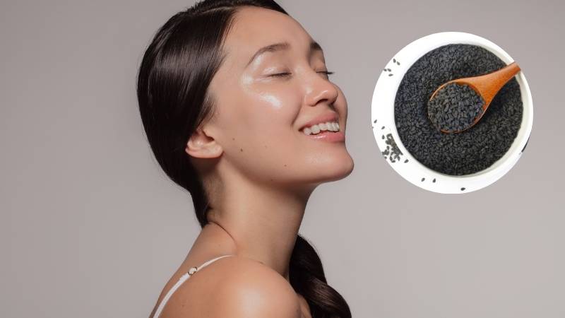 Hạt mè đen chứa nhiều dưỡng chất quan trọng cho sức khỏe da và tóc