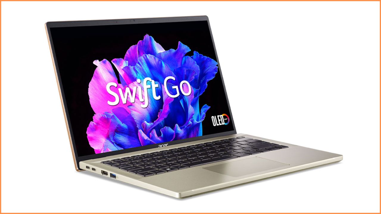 Acer Swift Go SFG14 71 513F: Thiết kế độc đáo mà cũng mạnh mẽ không ai bằng