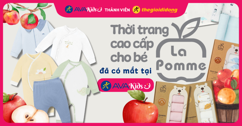 thời trang cao cấp cho bé La Pomme