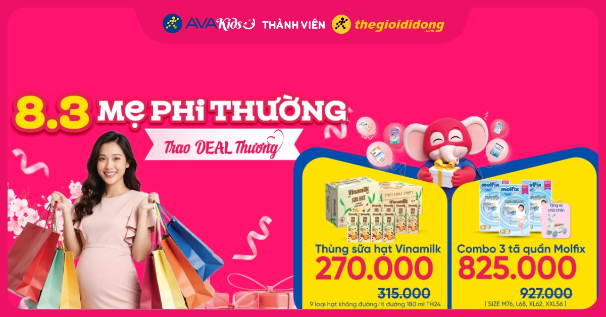 8/3 mẹ phi thường - trao deal thương tại AVAKids