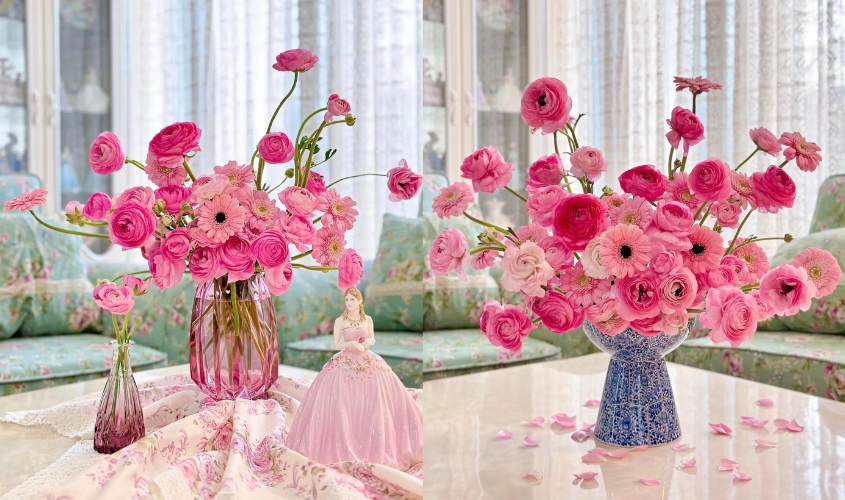 Mẫu bình hoa Mao Lương Sáng tạo, độc đáo