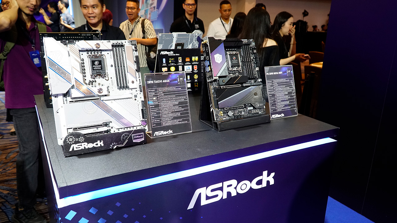 Các bo mạch đến từ nhiều thương hiệu khác nhau được hỗ trợ chip Intel Core Ultra (Series 2) Các bo mạch đến từ nhiều thương hiệu khác nhau được hỗ trợ chip Intel Core Ultra (Series 2)