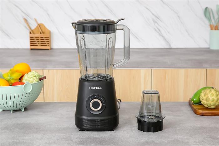 Máy xay sinh tố Hafele HS-B1521TB với cối xay lớn 1.5 lít và cối nhỏ 0.1 lít
