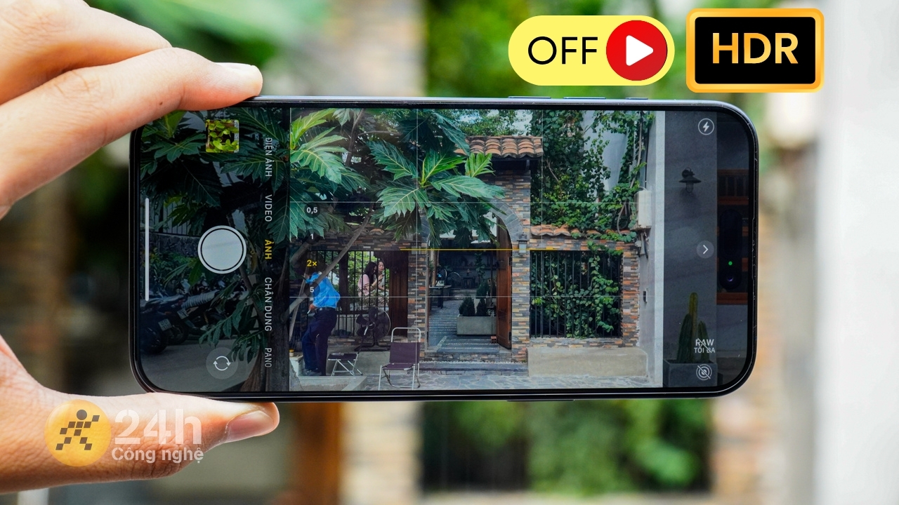 Cách tắt chế độ quay video HDR trên iPhone