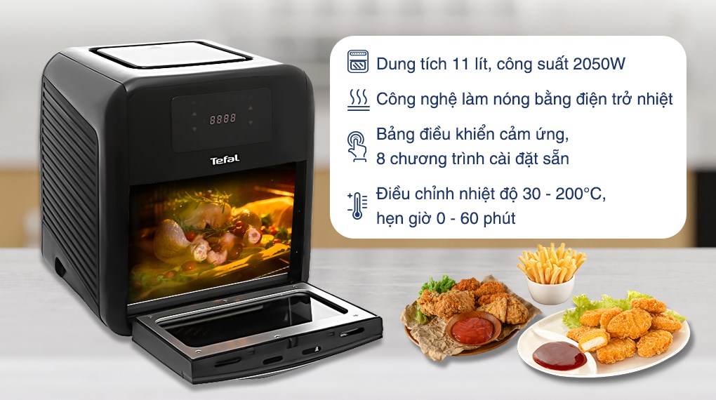 Lò chiên không dầu Tefal FW501815 11 lít hiện đang kinh doanh tại Điện máy XANH