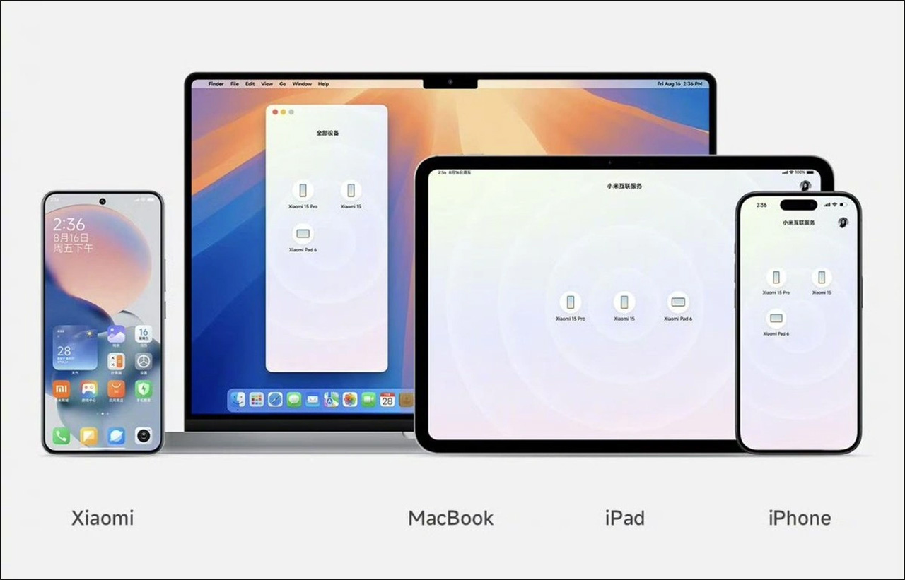 Việc chia sẻ tệp tin giữa hai hệ sinh thái Apple và Xiaomi giờ đây đã dễ dàng hơn
