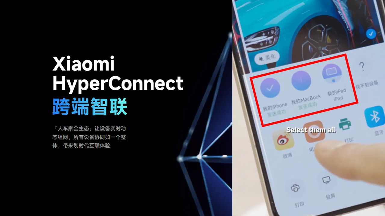 Đây chính là cách Xiaomi HyperConnect hoạt động trên hệ sinh thái Apple