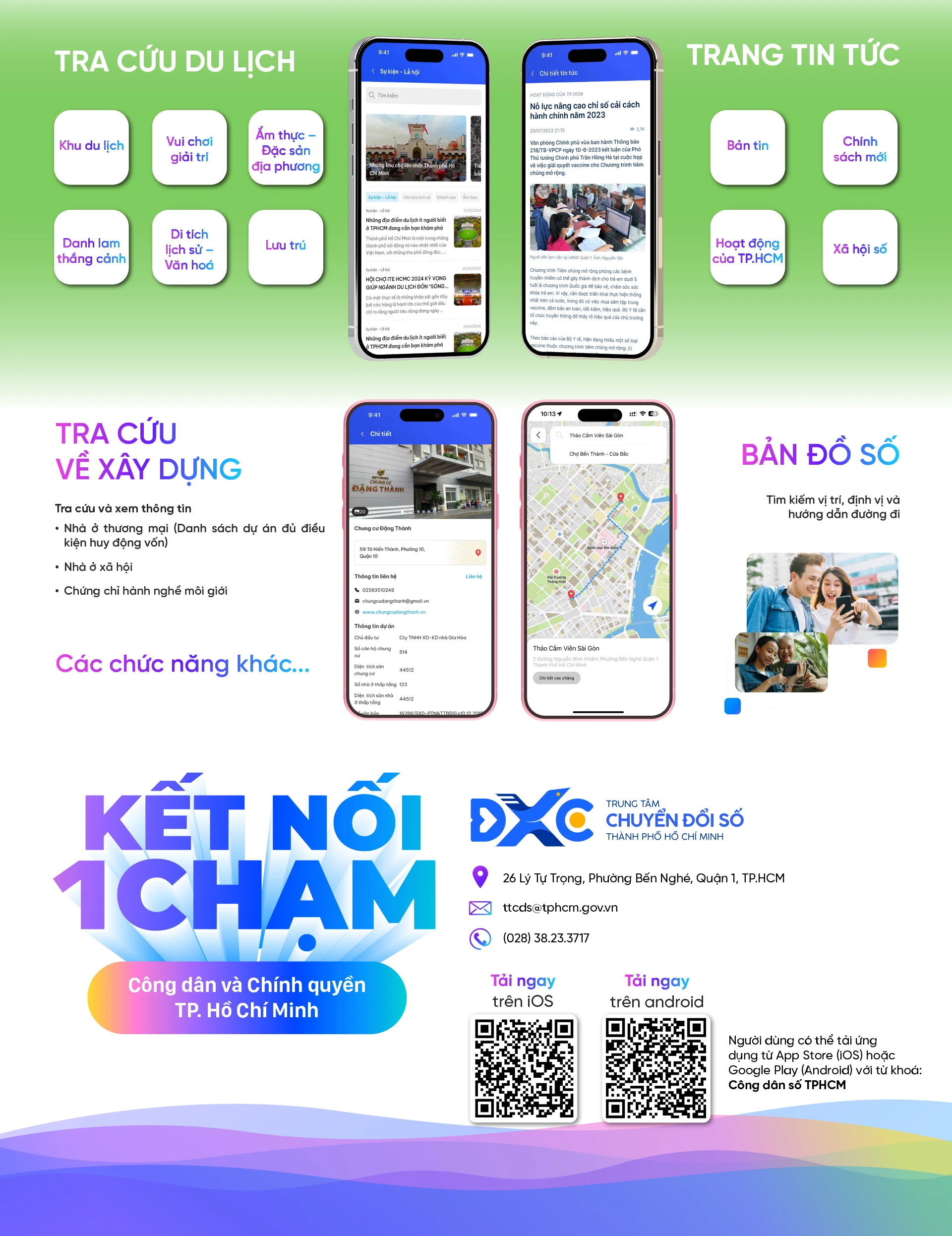 Cách sử dụng ứng dụng Công dân số TP. HCM