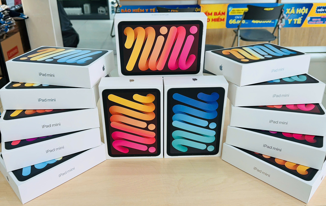 iPad Mini 7 được trang bị màn hình Liquid Retina 8.3 inch iPad Mini 7 được trang bị màn hình Liquid Retina 8.3 inch