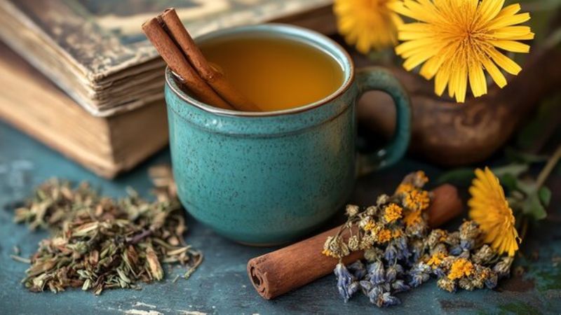 Trà bồ công anh có tác dụng làm giảm mỡ máu