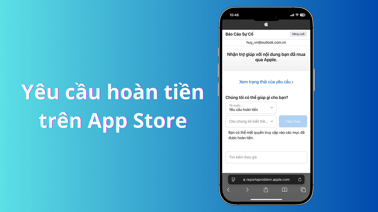 Cách yêu cầu hoàn tiền trên App Store