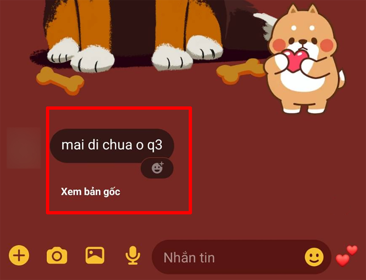 Cách dịch tin nhắn trên Messenger