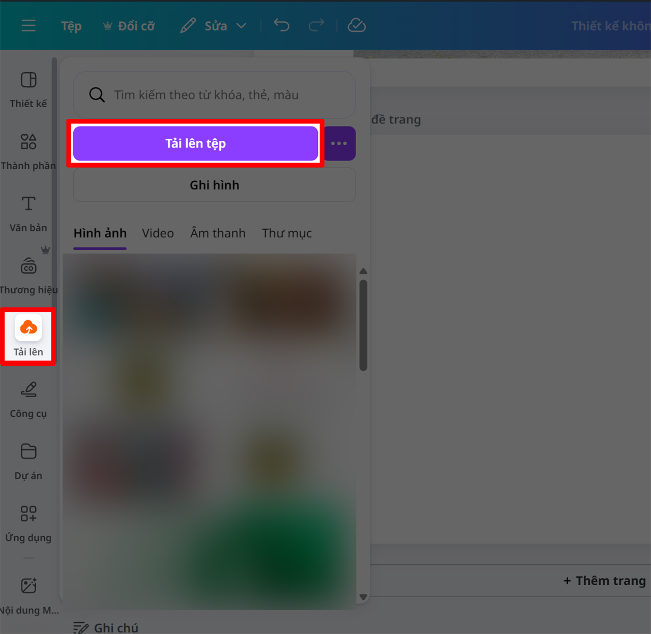 Cách Chuyển Ảnh Thành Video Ngắn Trên Canva