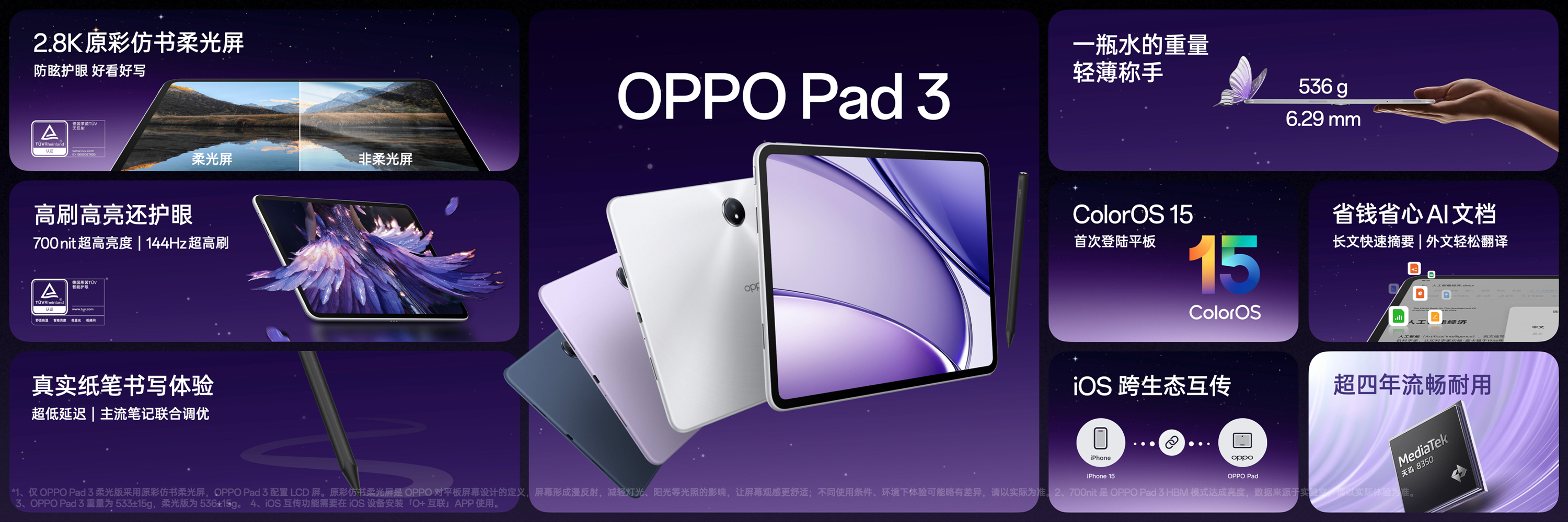 Thông số OPPO Pad 3