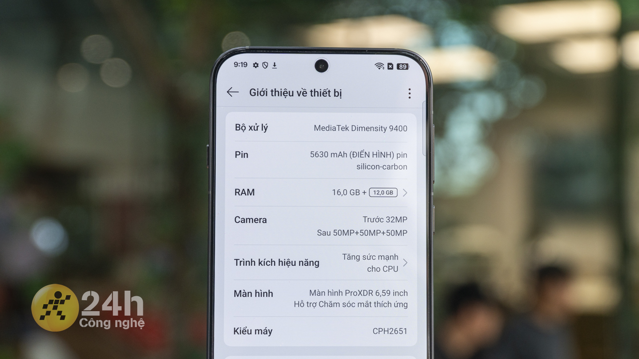 OPPO Find X8 được trang bị chip xử lý Dimensity 9400. OPPO Find X8 được trang bị chip xử lý Dimensity 9400.