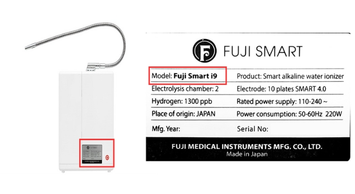 Fuji Smart - Sau lưng sản phẩm