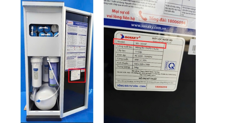 Sanaky - Sau cánh cửa tủ (Mặt phía trong cánh tủ)