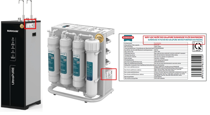 Sunhouse - Bên hông sản phẩm