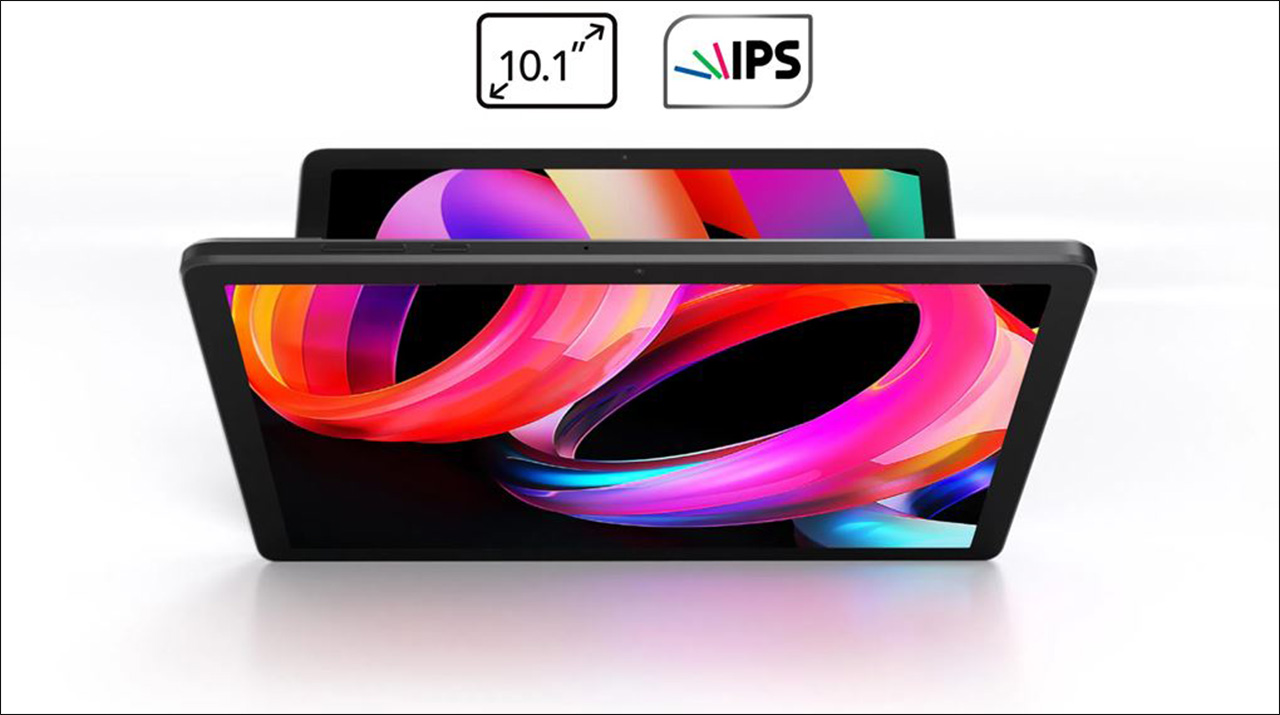 Tab 10L Gen 3 được trang bị màn hình IPS LCD kích thước lớn
