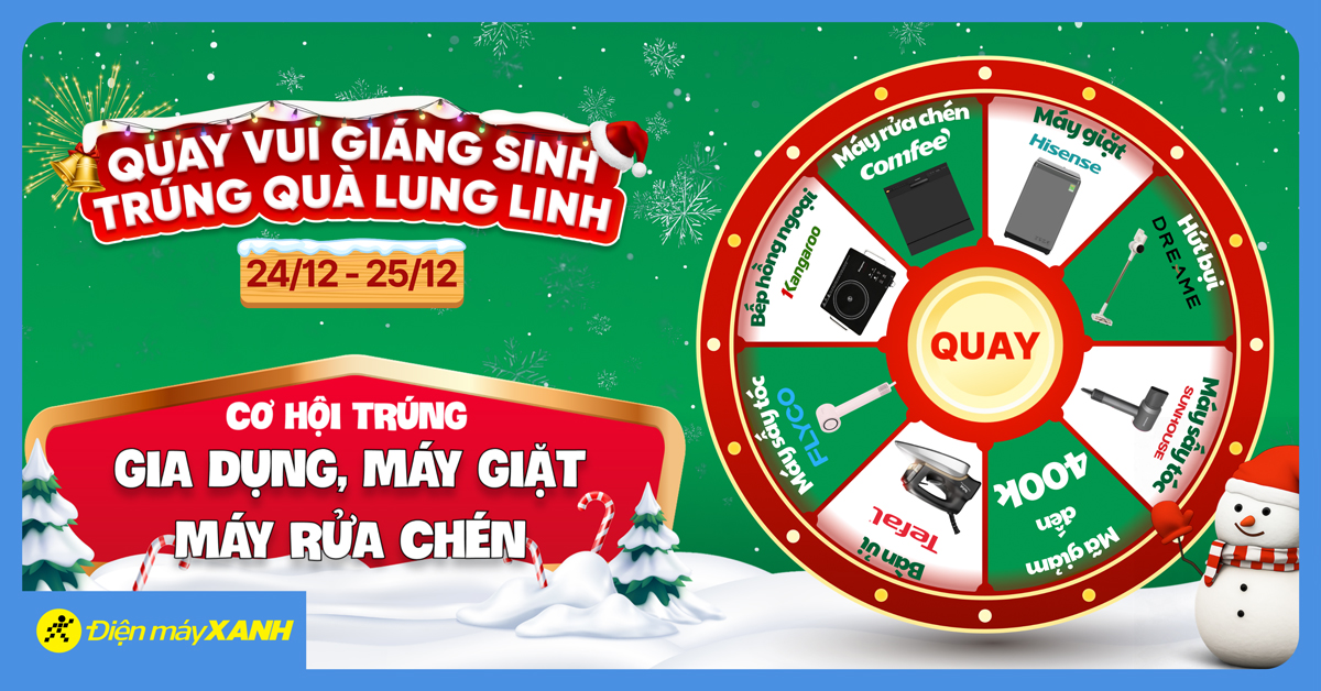 Cuối năm, anh giảm hết: Điện m&aacute;y XANH Online tung deal sốc mừng Gi&aacute;ng sinh, giảm gi&aacute; sập s&agrave;n h&agrave;ng loạt sản phẩm