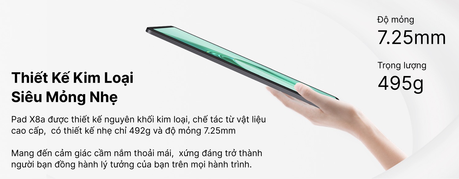 Hotsale mở bán HONOR Pad X8a: Giảm liền 300K, học sinh sinh viên hoặc giáo viên được giảm thêm 100K, hỗ trợ trả chậm 0% lãi suất