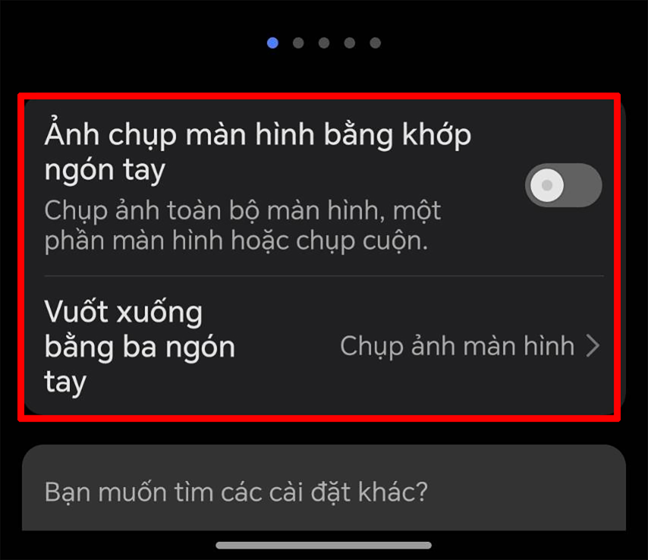 Cách chụp màn hình trên HONOR Magic V3