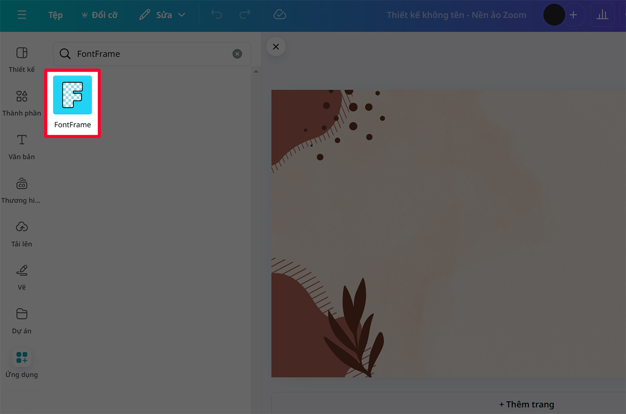Cách thiết kế ảnh lồng vào chữ trên Canva