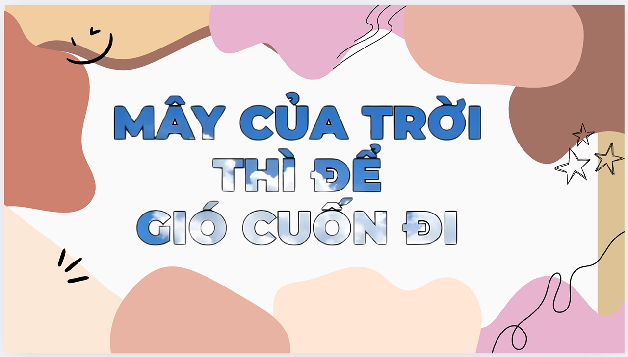 Cách thiết kế ảnh lồng vào chữ trên Canva