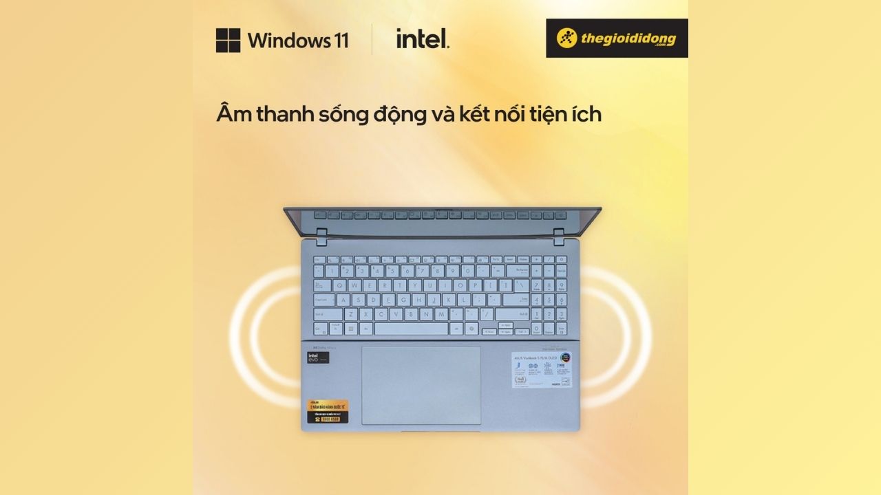 ASUS Vivobook S 16 OLED S5606MA kết hợp hoàn hảo giữa hiệu năng và thiết kế