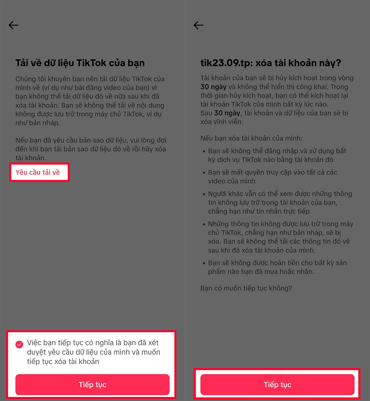 Cách xóa tài khoản TikTok vĩnh viễn Cách xóa tài khoản TikTok vĩnh viễn
