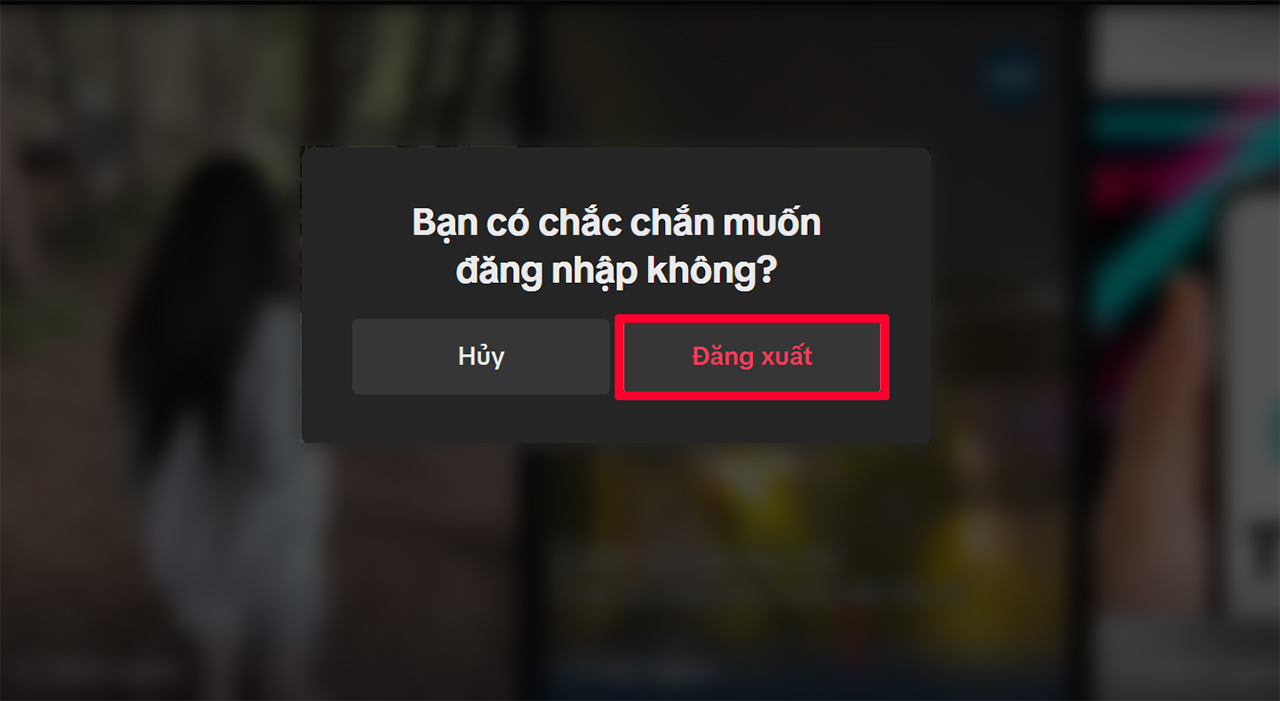 Cách đăng xuất tài khoản TikTok Cách đăng xuất tài khoản TikTok